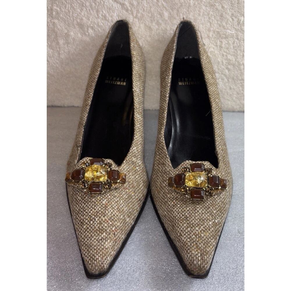 Stuart Weitzman Womens Shoes Size 9.5 M Classic Pumps Heels